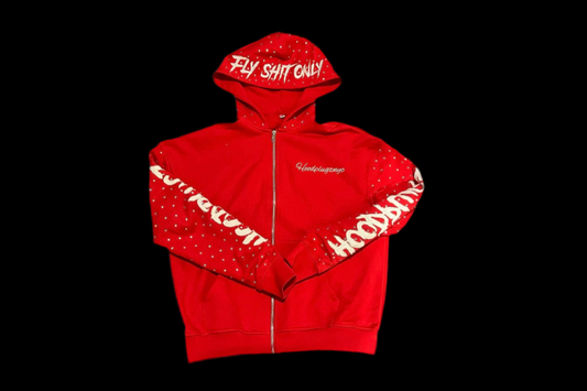 Hoodplugz rhinestone hoodies